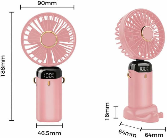 Ventilateur de bureau pliable 5 vitesses