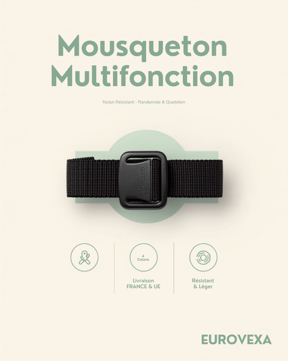 Mousqueton Multifonction Nylon EUROVEXA