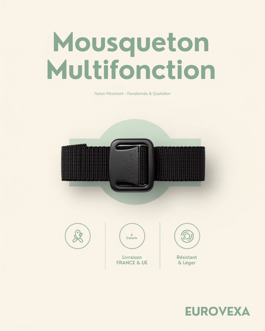 Mousqueton Multifonction Nylon EUROVEXA