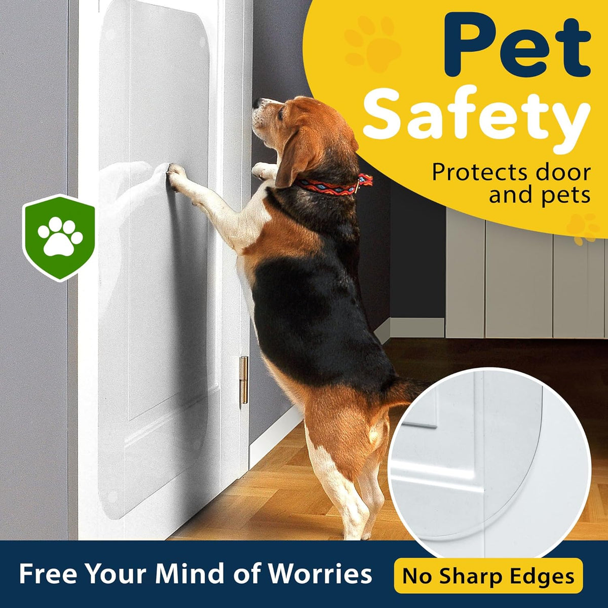 Protection anti-griffures pour porte - dimensions