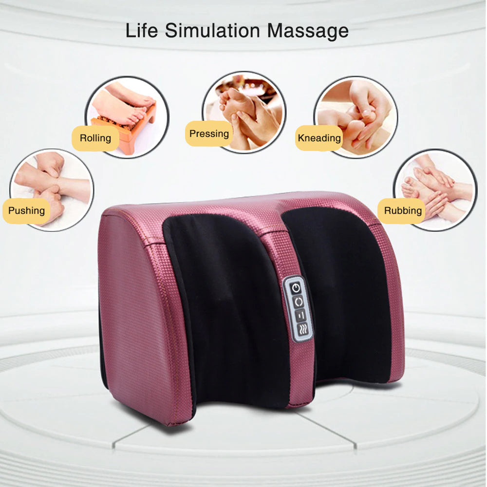 Vue d'ensemble du masseur de pieds pliable