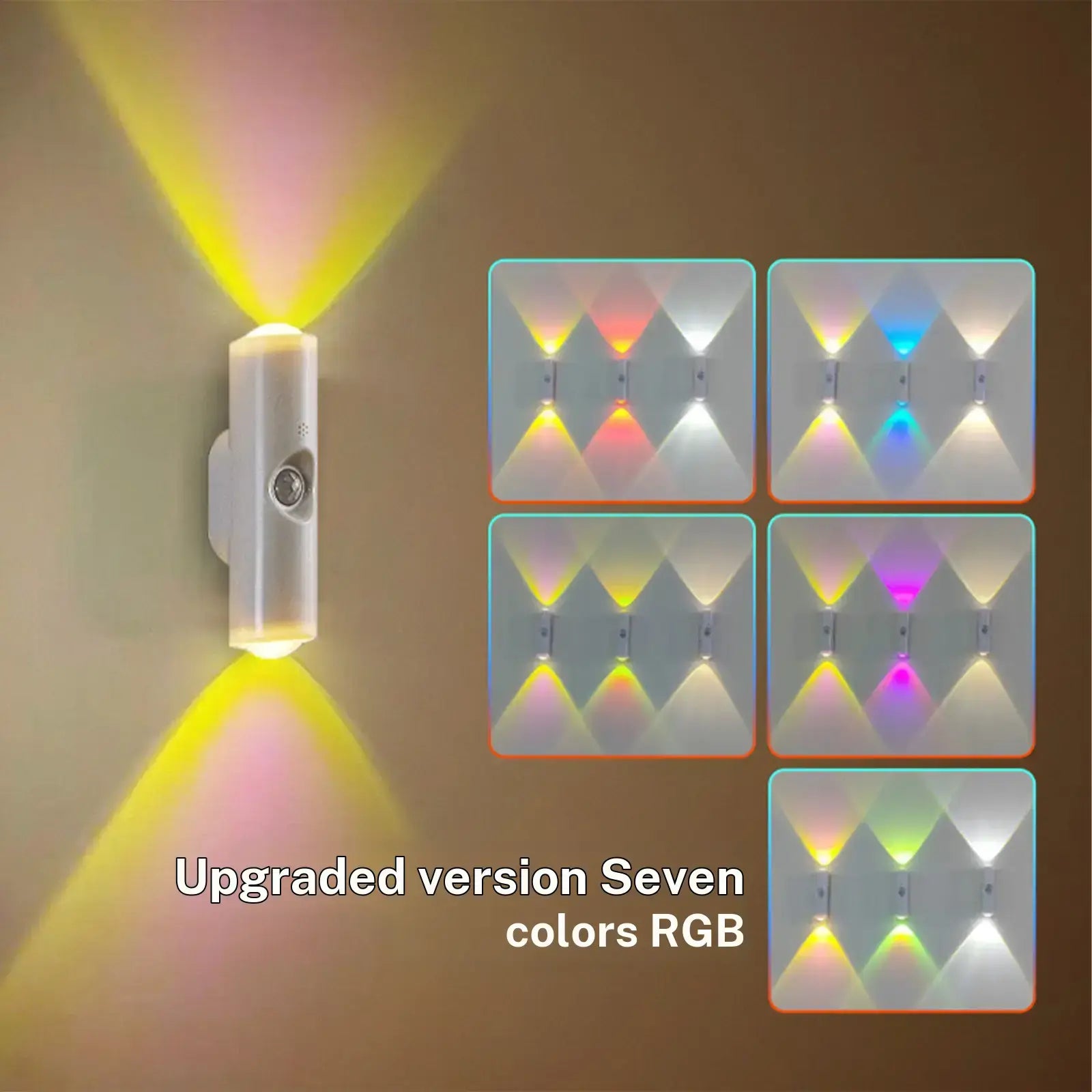 Transform Your Space with the Smart Spotlight: Motion-Sensing, Adjustable Modes, and USB Rechargeable