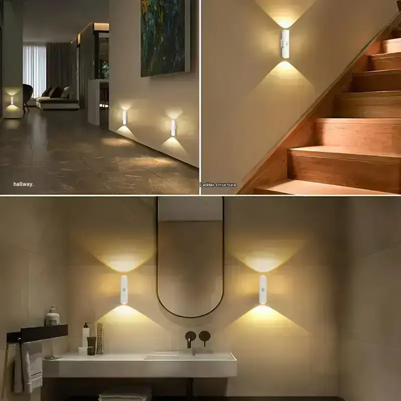 Transform Your Space with the Smart Spotlight: Motion-Sensing, Adjustable Modes, and USB Rechargeable