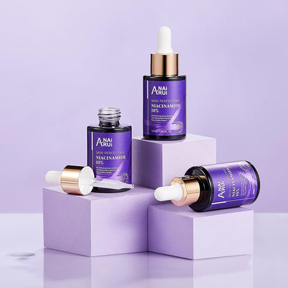 Sérum Pour Le Visage À La Niacinamida, À La Vitamine B3, Au Zinc, À L'Arbutine, Anti-Vieillissement & Rides, Anti-Taches, Illumine La Peau, Protège Du Soleil, Pour Tous Types De Peaux, 30 Ml