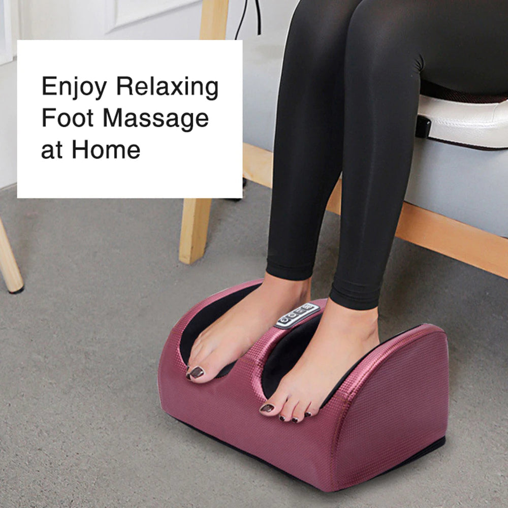 Fonction chauffante du masseur de pieds