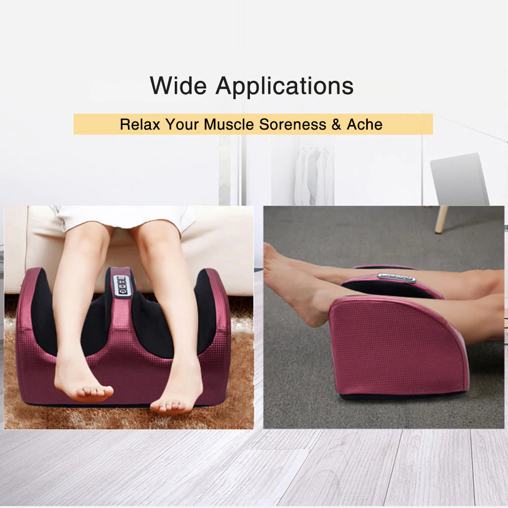 Utilisation du masseur de pieds à la maison