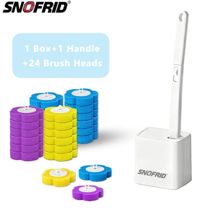 Brosse WC jetable Snofrid EUROVEXA - vue détaillée