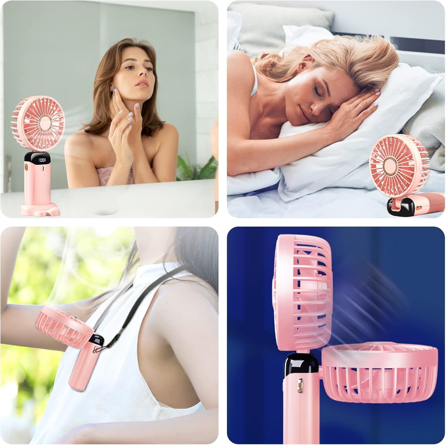 Recharge USB du ventilateur portable