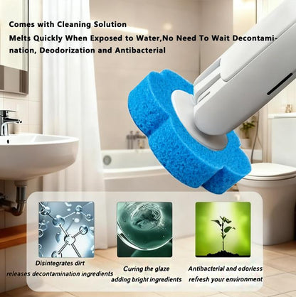 Brosse WC jetable Snofrid - support mural