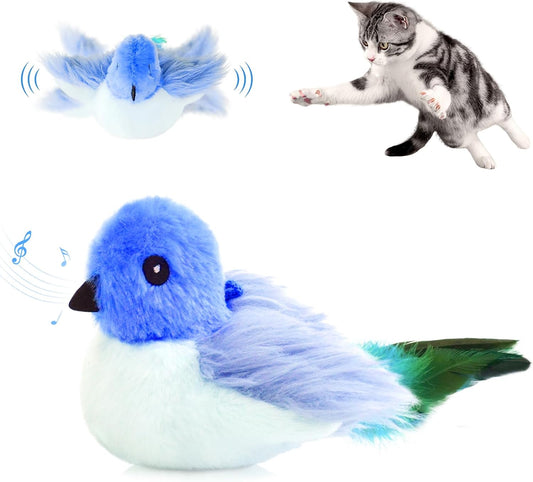 Jouet oiseau interactif pour chat - vue principale