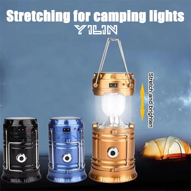 Lampe de camping solaire - lanterne de tente