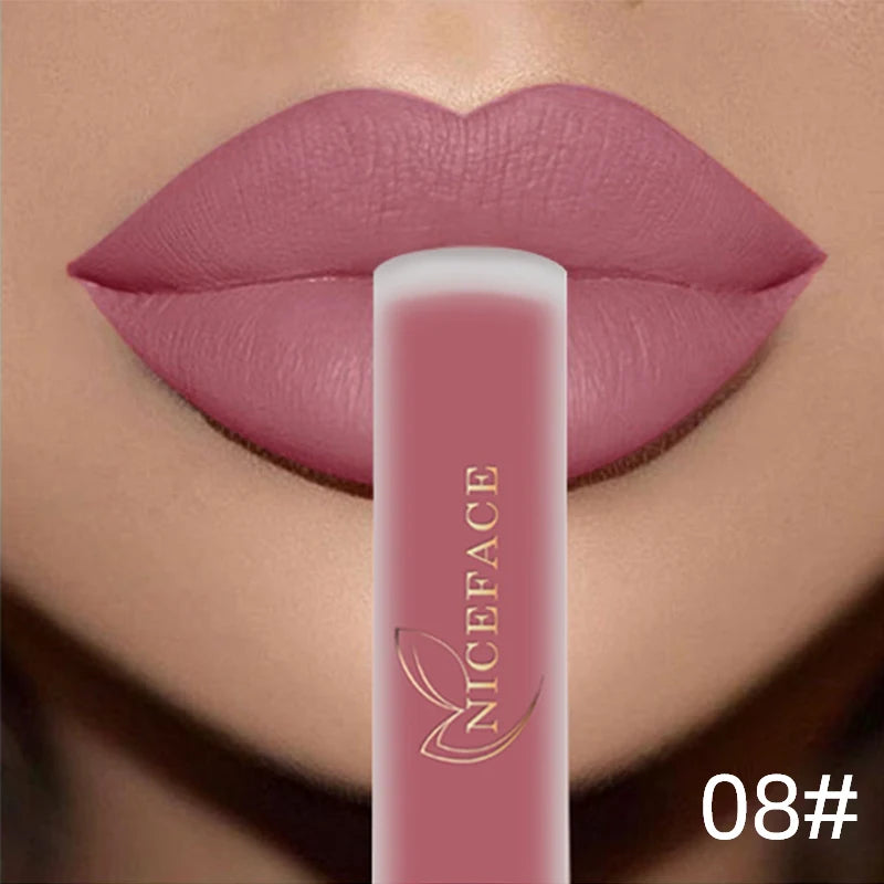 Texture mate veloutée du rouge à lèvres