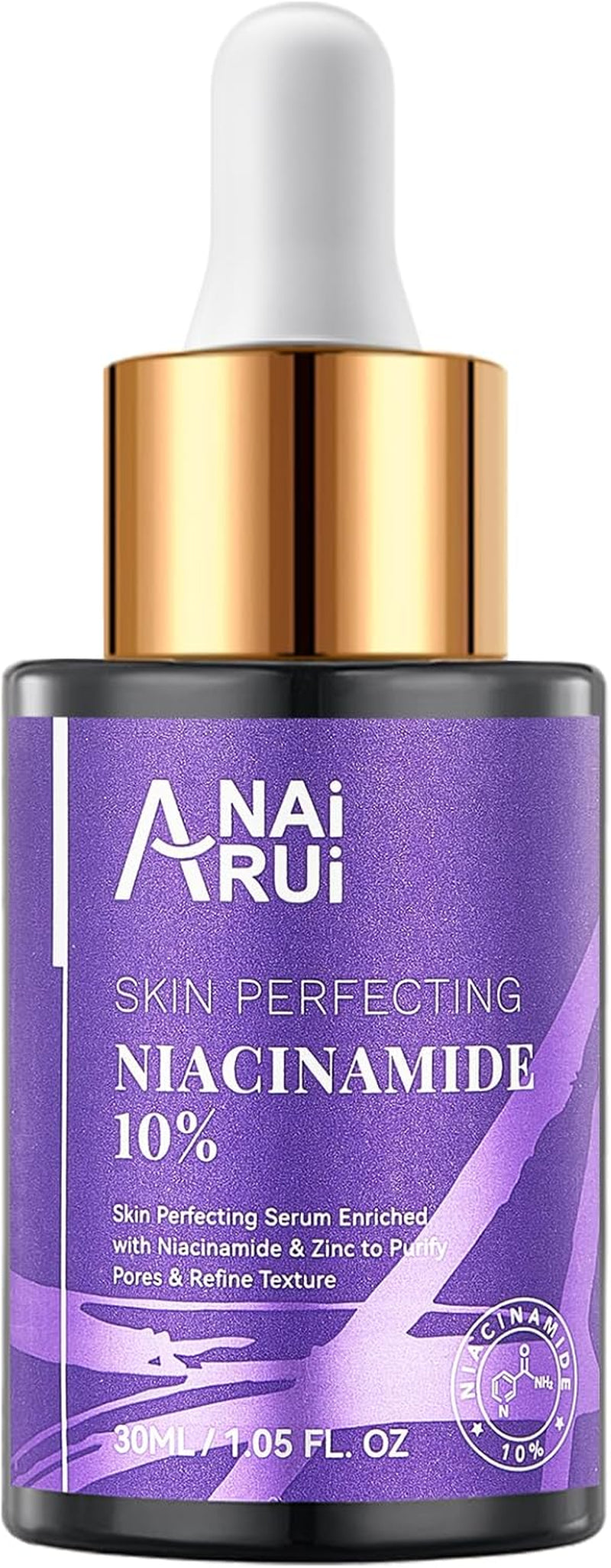 Sérum Pour Le Visage À La Niacinamida, À La Vitamine B3, Au Zinc, À L'Arbutine, Anti-Vieillissement & Rides, Anti-Taches, Illumine La Peau, Protège Du Soleil, Pour Tous Types De Peaux, 30 Ml