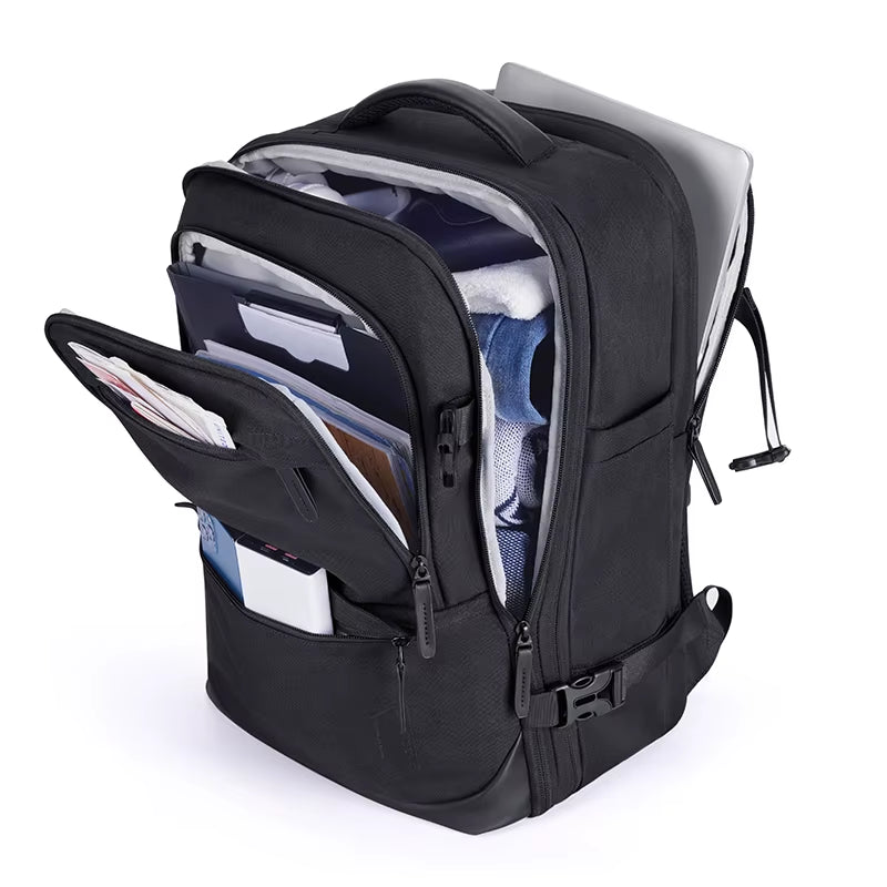 4-Piece 40L Travel Cabin Backpack Set - BAGSMART 17.3" Laptop Backpack with Airline Carry-On Luggage and Packing Cubes